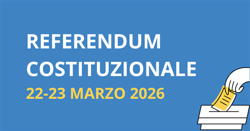 Referendum Costituzionale del 22 e 23 Marzo 2026